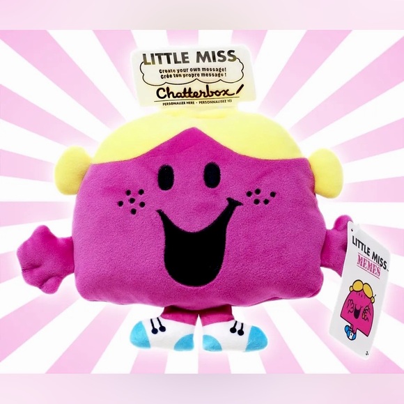 Little Miss Memes Chatterbox 6-Inch Plush Toy/ NEW - Picture 1 of 8